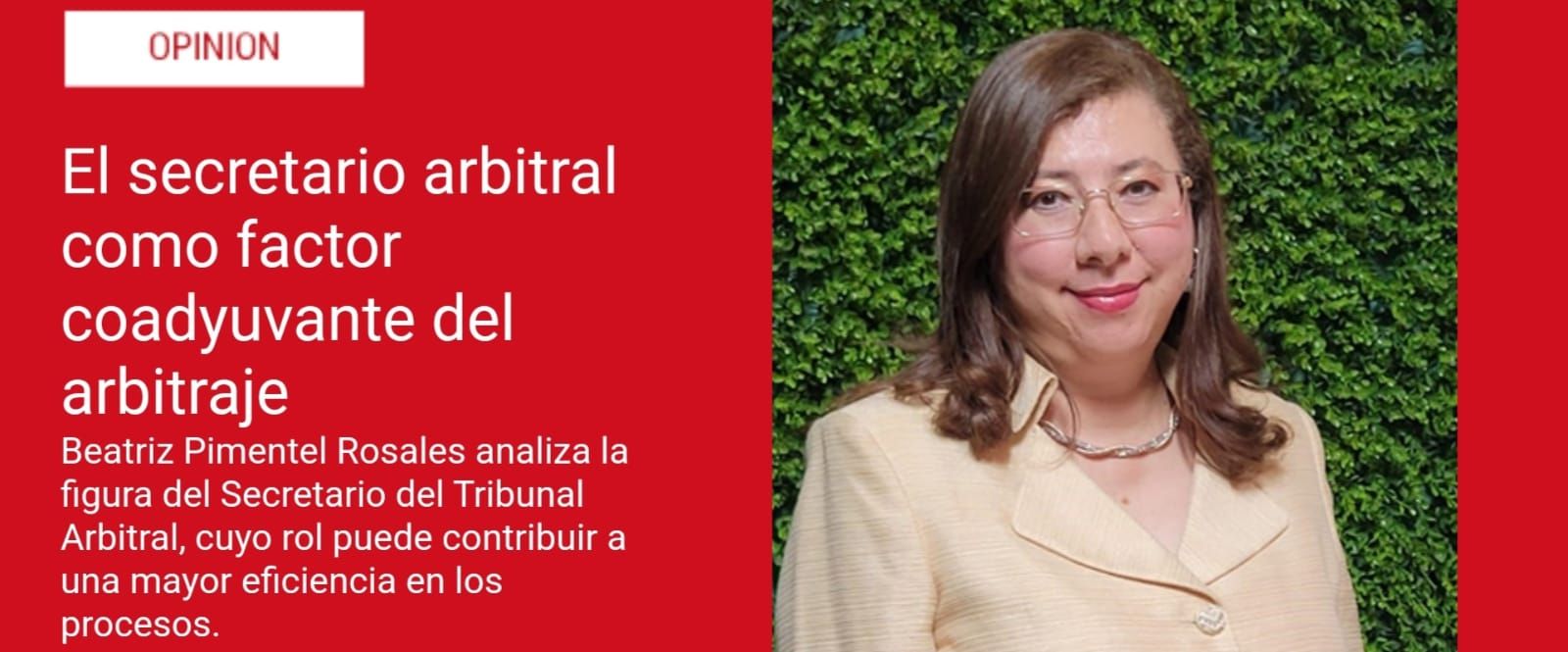El secretario arbitral como factor coadyuvante del arbitraje